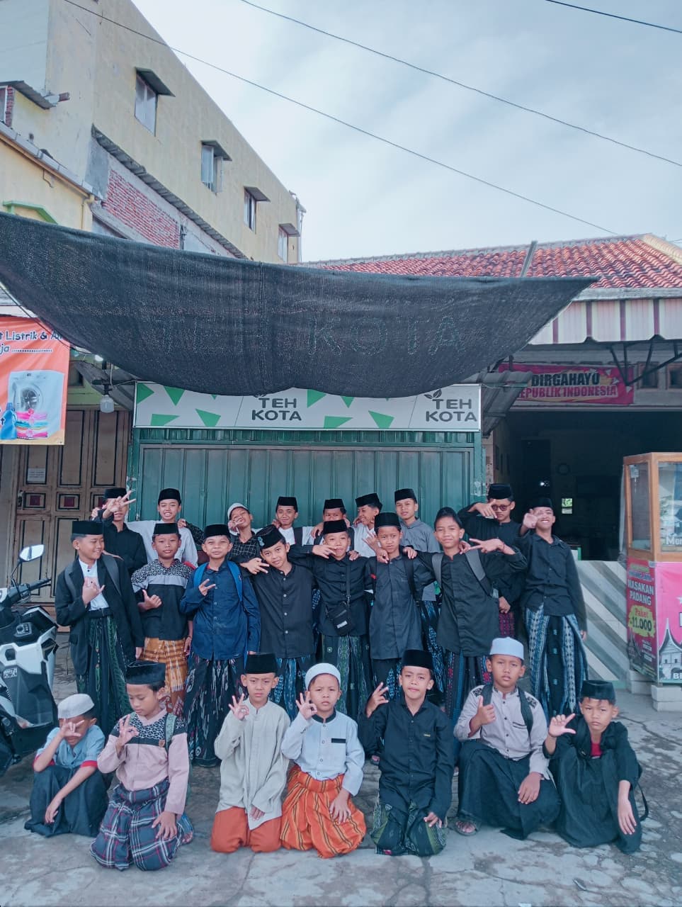 Kegiatan santri Pesantren Tahfidz Tegal Al Quthubi II